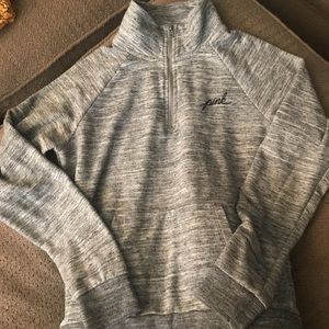 VS Pink half zip